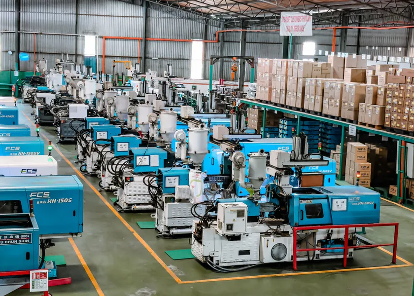 Moulding production line